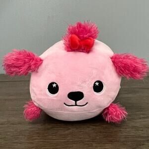 Moosh Moosh Pink Poodle with Heart Plush‎